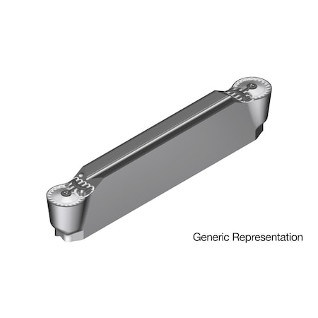 GCMN6030-RN, Grade AC8025P, 6mm Groove Width, Carbide Grooving Insert